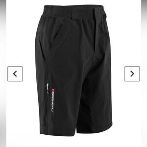 Louis Garneau MTB Tech Fit Black Mountain Bike Cycling Shorts XL